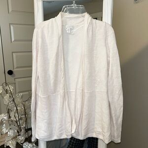 Charter club petite Women's Cream Cardigan size P/M